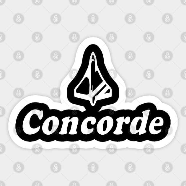 Concorde Sticker by deadright